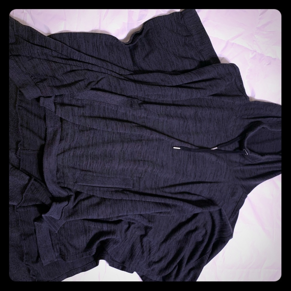 Athleta charcoal poncho